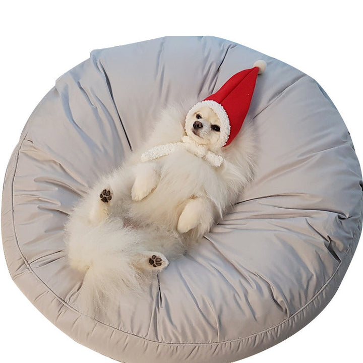 Elastic Waterproof Removable Washable Pet Round Bed: The Ultimate Comfort for Your Furry Friend