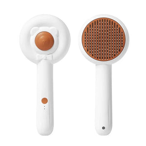 Unleash the Grooming Power: Rechargeable 2 In 1 Pet Nail Trimmer Grooming Brush Tool