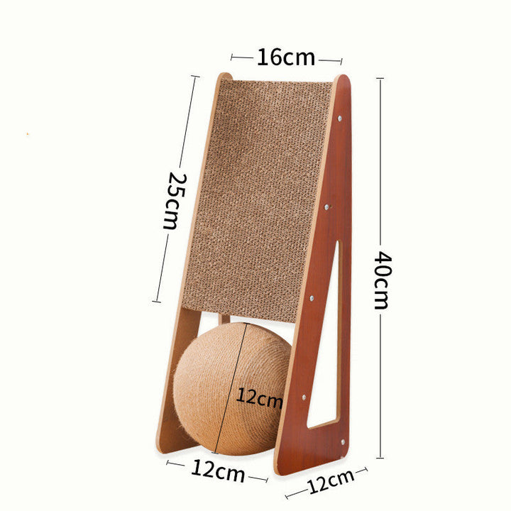 Discover the Joy of Playtime with Our Corrugated Paper Interactive Pet Scratching Board Toy